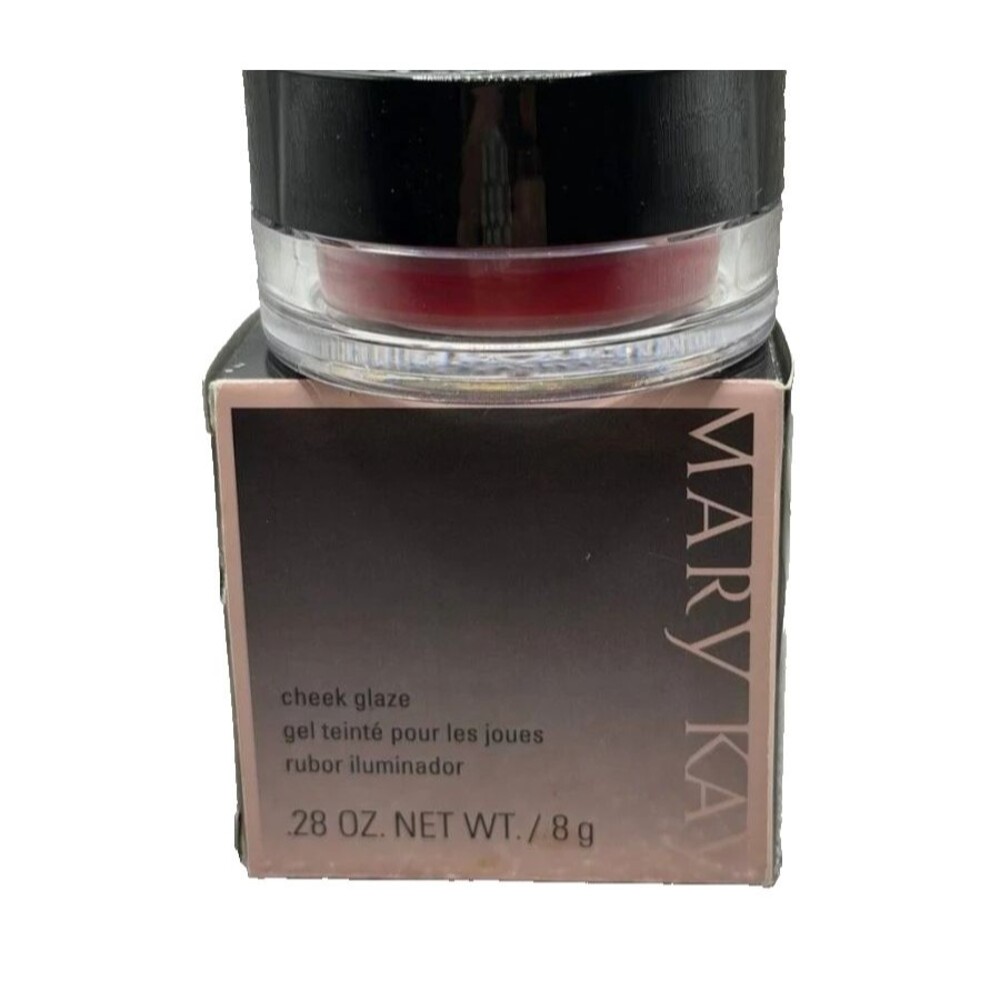 Mary Kay Cheek Glaze Pomegranate Gel Blush New in Box 033568 Discontinued